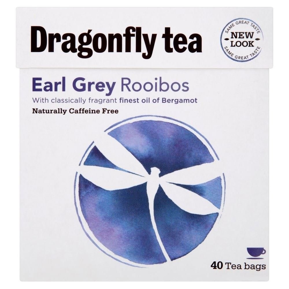 ważka herbata naturalnie bez kofeiny korzenie Earl Grey (40) - opakowanie 6