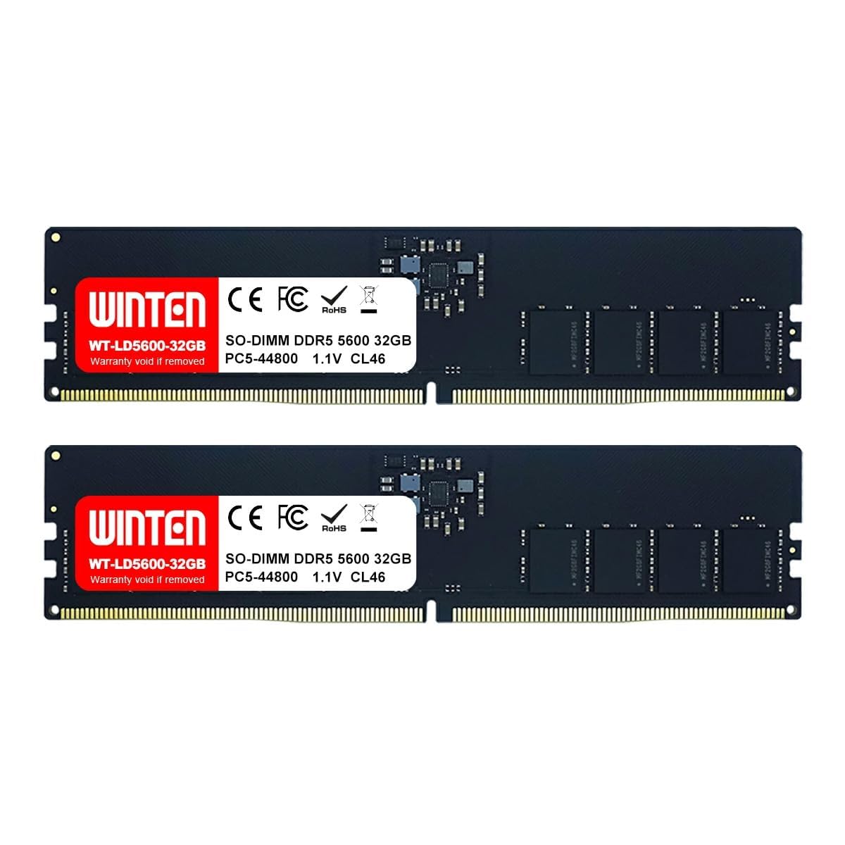 Amazon.co.jp: WINTEN デスクトップPC用 メモリ DDR5-5600 64GB（32GB
