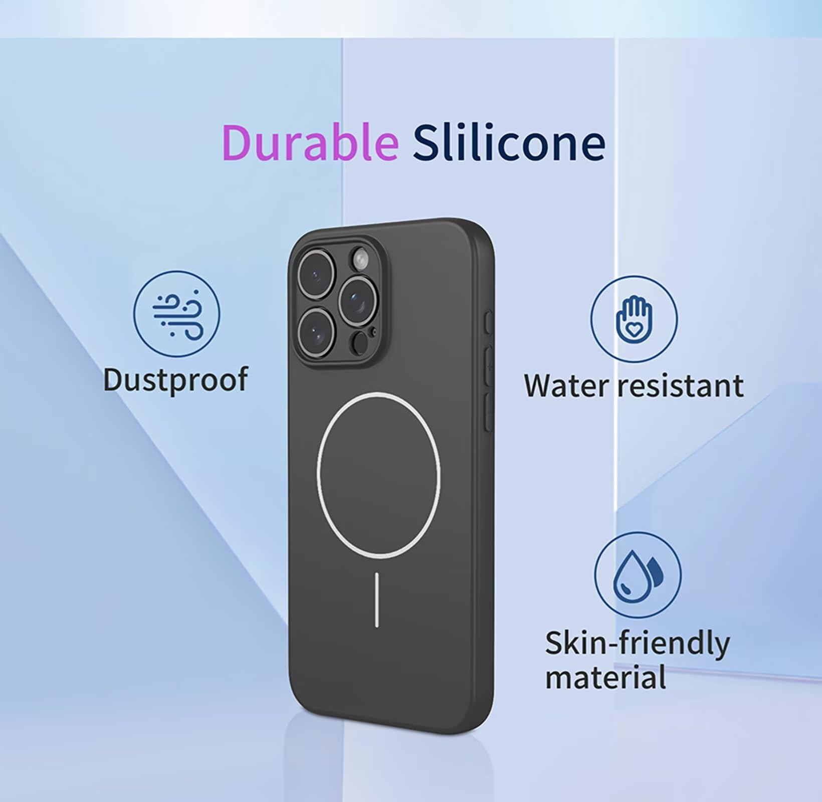 ILING Cover per HONOR 400 Pro 5G, Compatibile con la Ricarica Magnetica, Ultrasottile Semplice Tinta Unita Morbido Liquido Silicone TPU Antiurto Matte Custodia (Nero ILING Cover per HONOR 400 Pro 5G, Compatibile con la Ricarica Magnetica, Ultrasottile Semplice Tinta Unita Morbido Liquido Silicone TPU Antiurto Matte Custodia (Nero