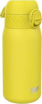 ion8 Botellas de Agua, a Prueba de Fugas, F cil de Abrir, Cierre Seguro, Apta para Lavavajillas, Tapa Higi nica Abatible, Asa de Transporte, F cil Limpieza