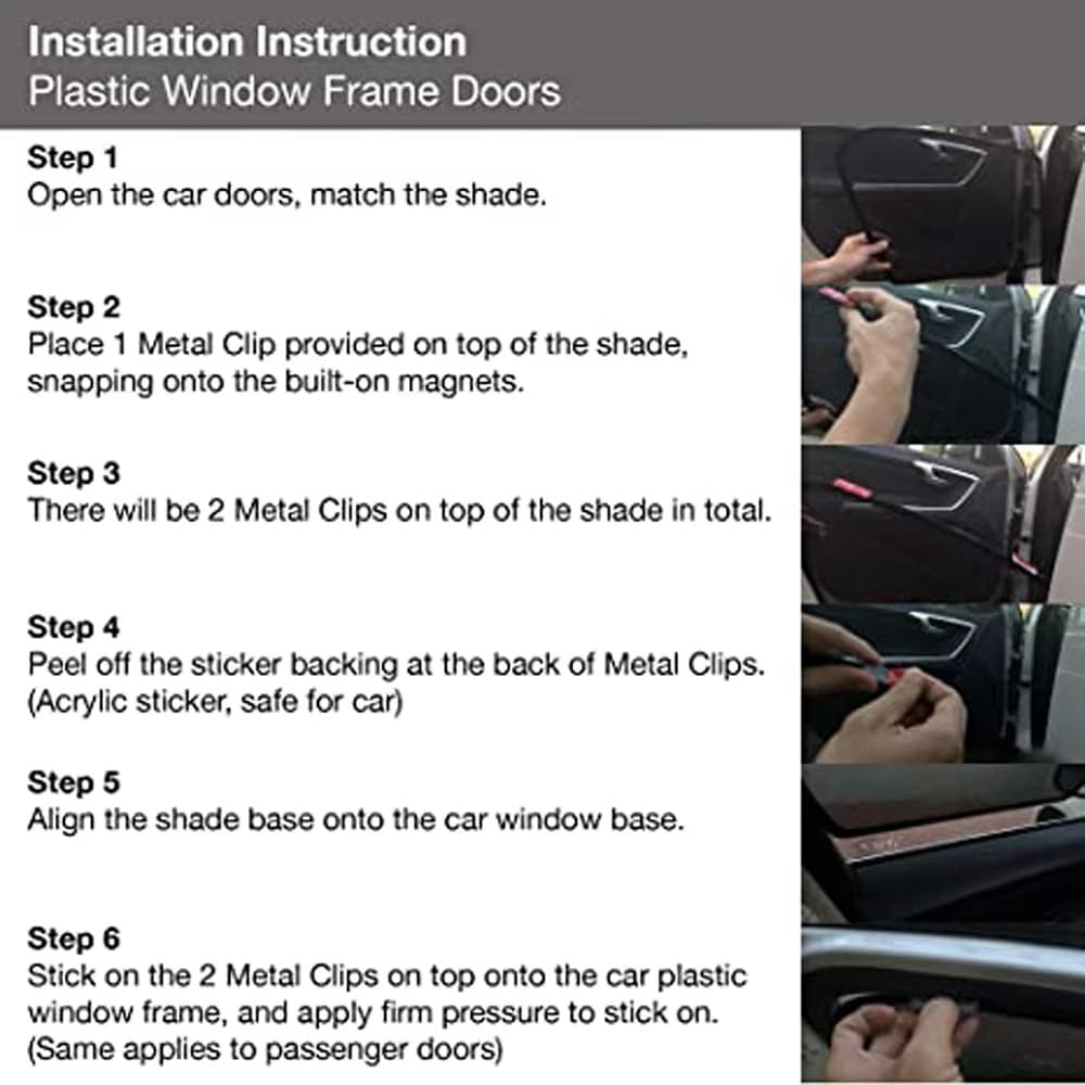 para Octavia 1Z 2004-2013 para Laura Coche Magnético Parasol Marco para Parabrisas Delantero Cortina Ventana Lateral Trasera Cortinillas Coche(Back Windshield)