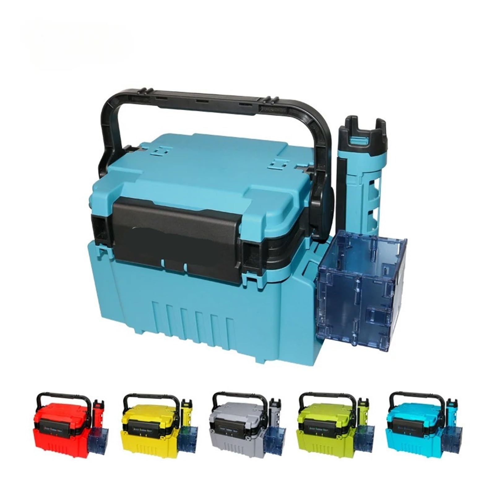 Scatola For Attrezzi Da Pesca Di Grande Capacità, Scatola For Esche Da Pesca Portatile, Scatola For Ami Con Impugnatura Antiscivolo For Attrezzi Da Pesca, Scatola For Esche Da Pesca, Strumenti per ami