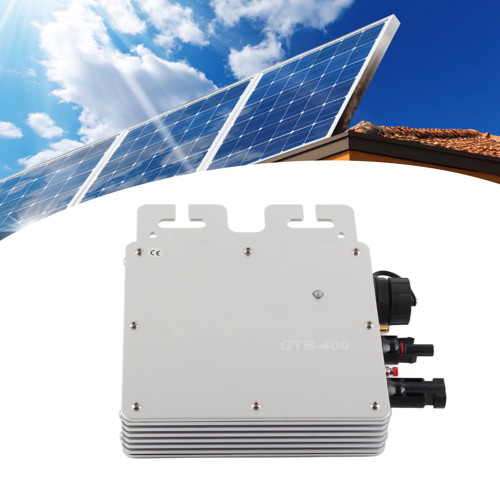 Micro Onduleur Solaire 400W Contrôle WIFI Système Hors Réseau Complet Pour Maison Camping-car Camion Installation Rapide Énergie Renouvelable Idéal pour Camping