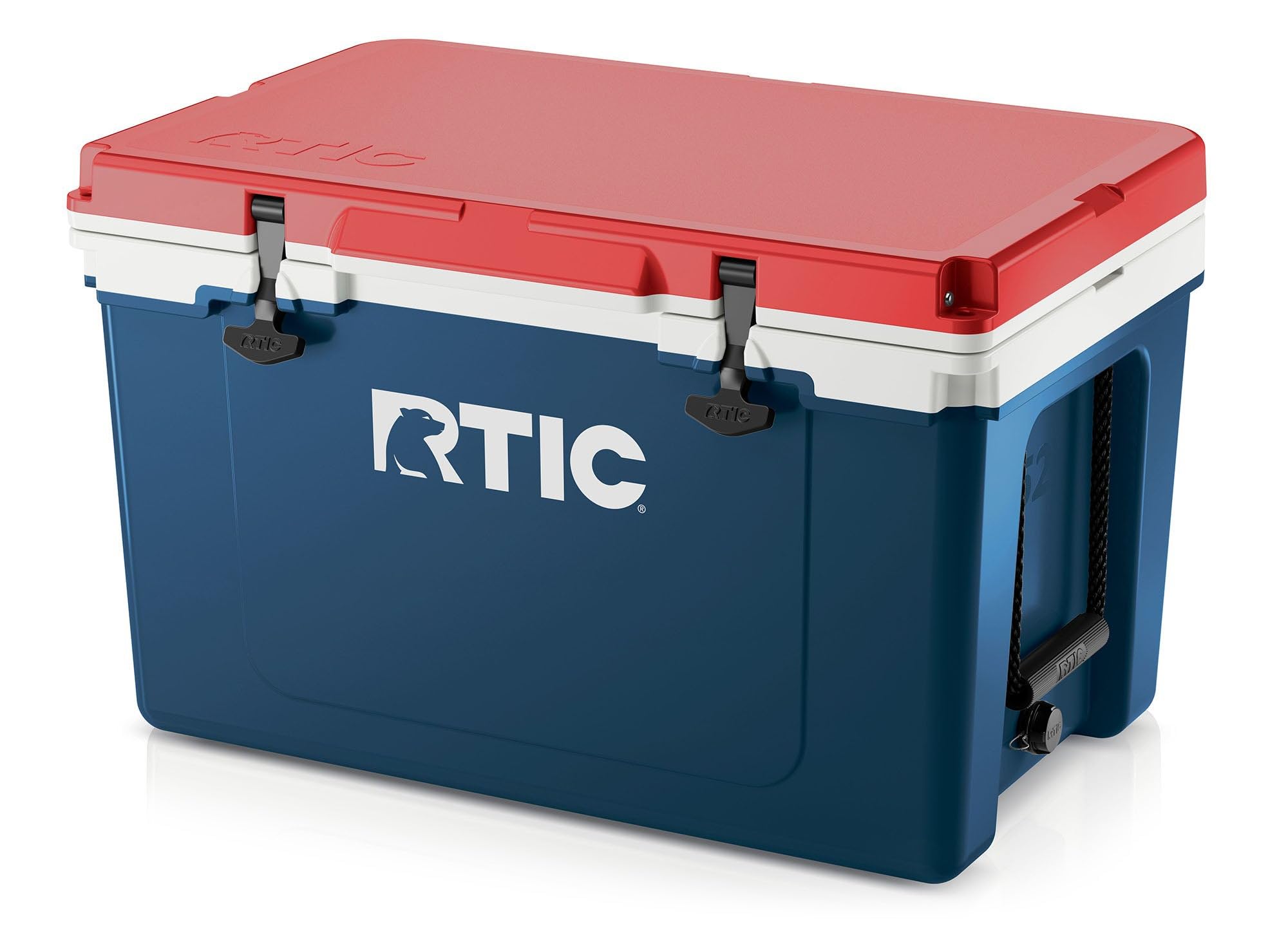 Ultra-Light 52 Quart Hard Cooler Insulated Portable Ice Chest Box for Beach, Drink, Beverage, Camping, Picnic, Fishing, Boat, Barbecue, 30% Lighter Than Rotomolded Coolers