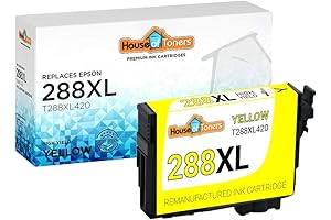 Remanufactured Epson 288XL Ink Cartridge Yellow High Yield
