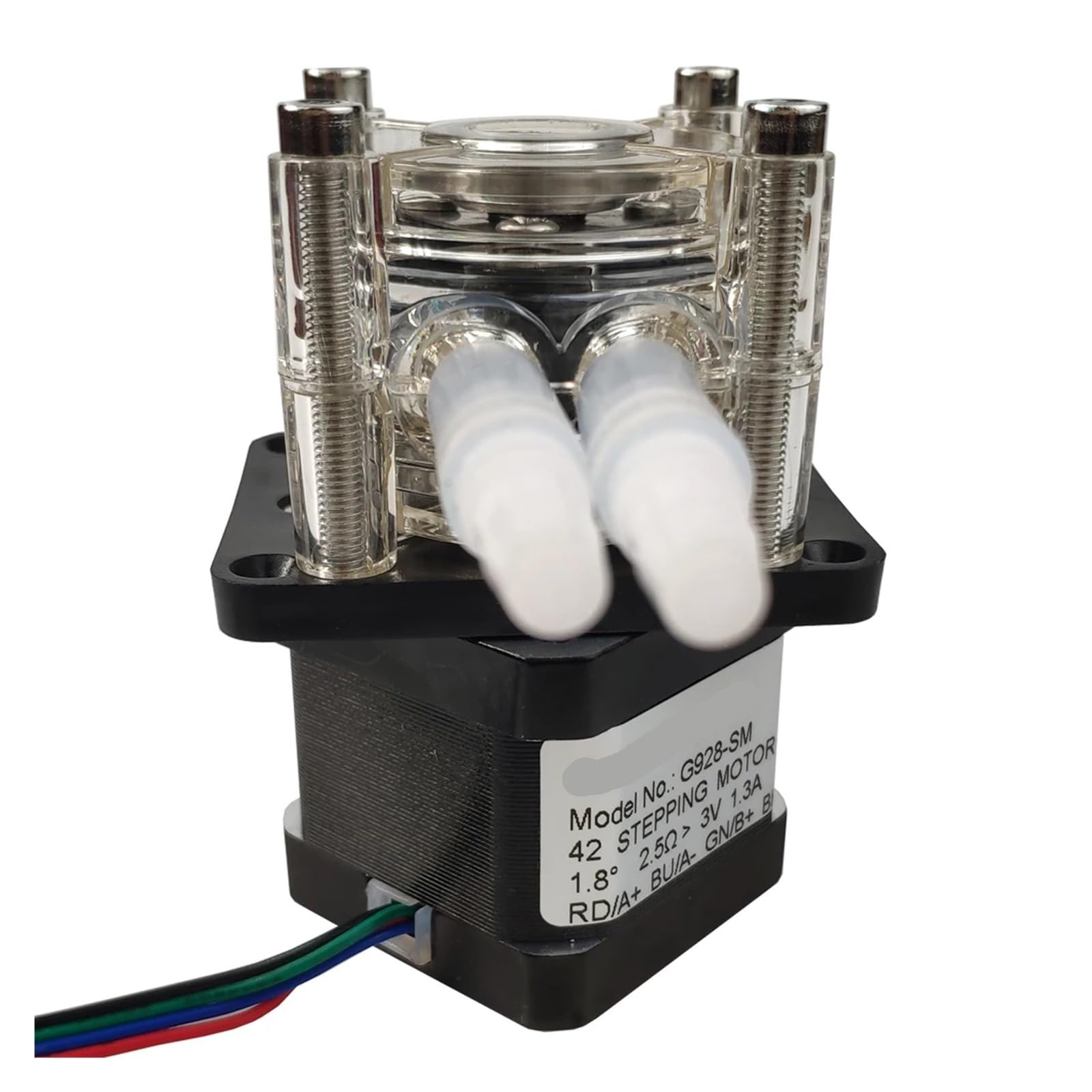 Peristaltic Pump, Large Flow Stepper Motor Pump 6-30V Peristaltic for Lab Aquarium Water(Pharmed bpt Tube)