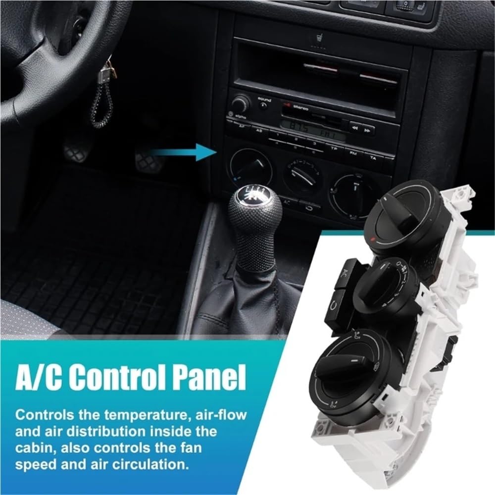 Per Per Golf Clima Riscaldamento auto A/C interruttore