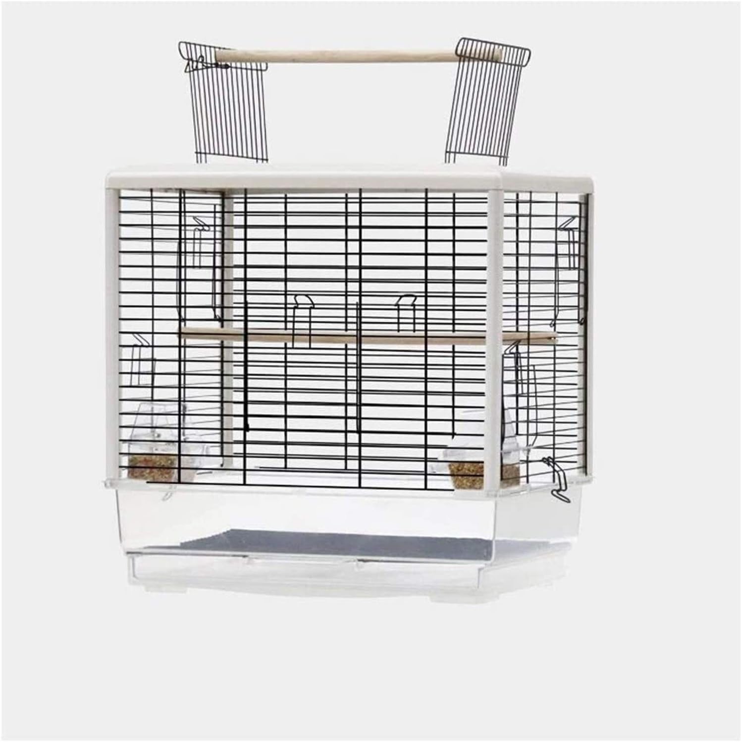 HTTGDGDH Professional Birdcage Pet Supplies Bird Carrier Gardening Decor Birdhouses Parrot Bird Cage Large Luxury Breeding Cage Bird Cage Transparent Ornamental Bird Cage Portable,