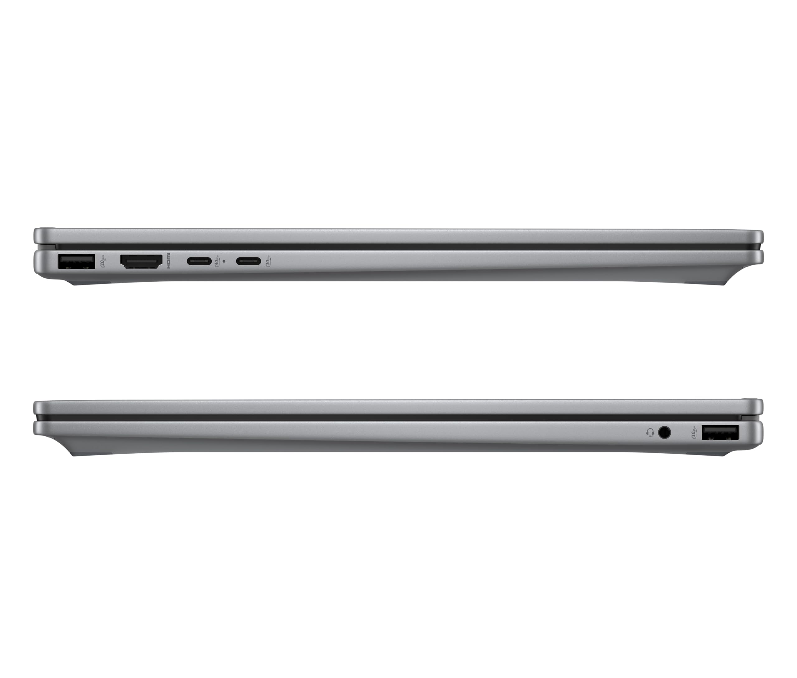 HP OmniBook X Flip 2in1 Laptop AMD Ryzen AI 5 340 16" WUXGA Touchscreen 16GB 512GB SSD Win11 Silber