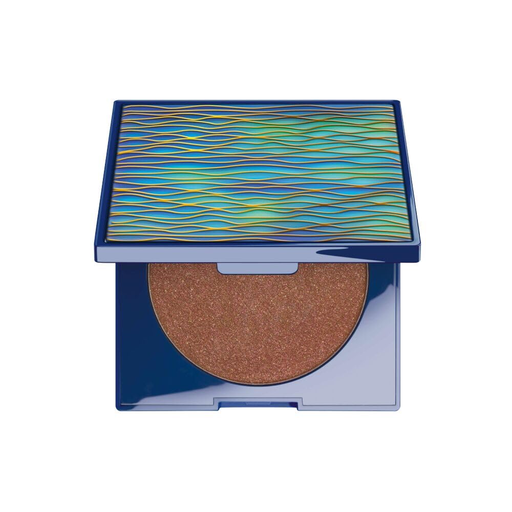 ARTDECO Diamond Beauty Powder All-Over-Highlighter, nachfüllbare Dose – Ocean Wave Design