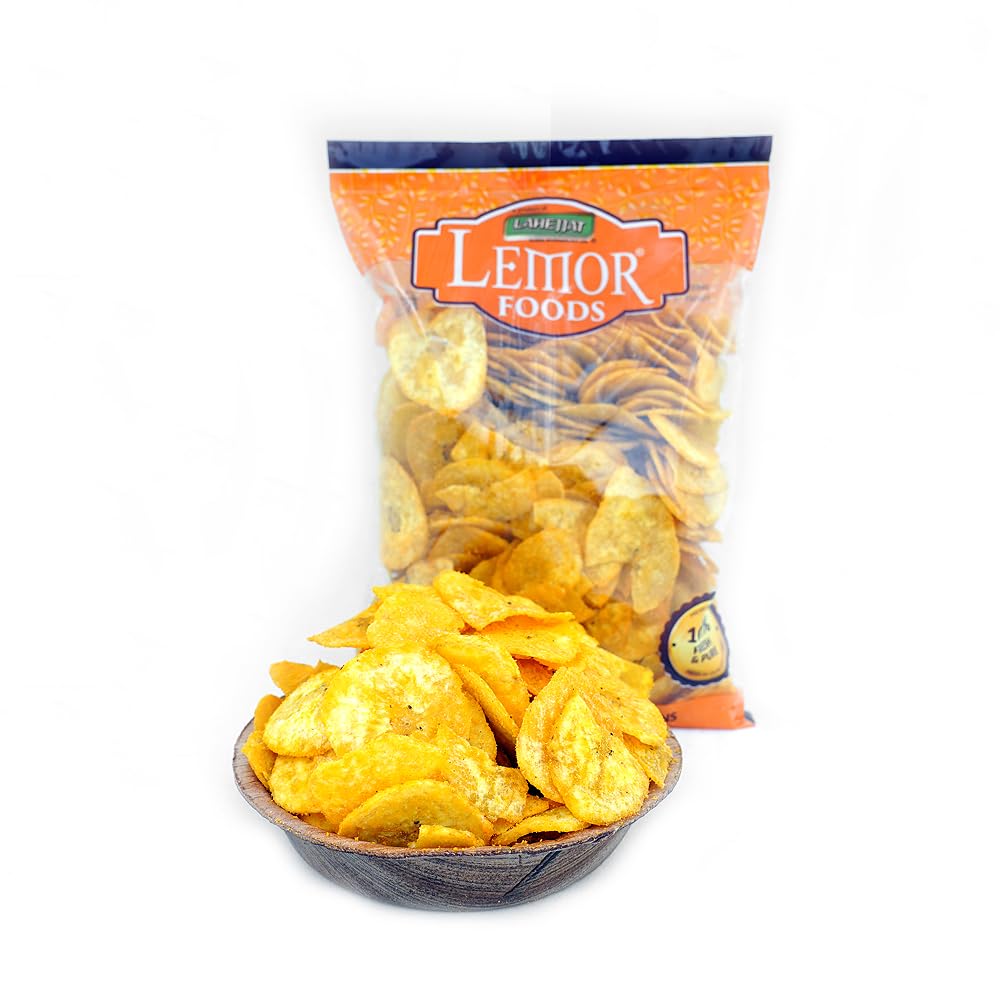 Lemor Banana Chips with Cheese Flavour | Crispy Kerala Chips 280g, 140g x 2 Pack (B0CP2R9H5J) Amazon Price History, Amazon Price Tracker