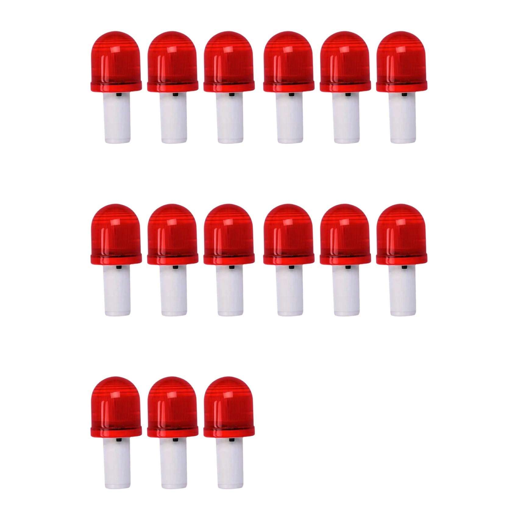 Jnchdghwa 15X Bright LED Road Hazard Skip Light Flashing Safety Cone Topper Warning Light Road Block Lamp Emergency Traffic Light