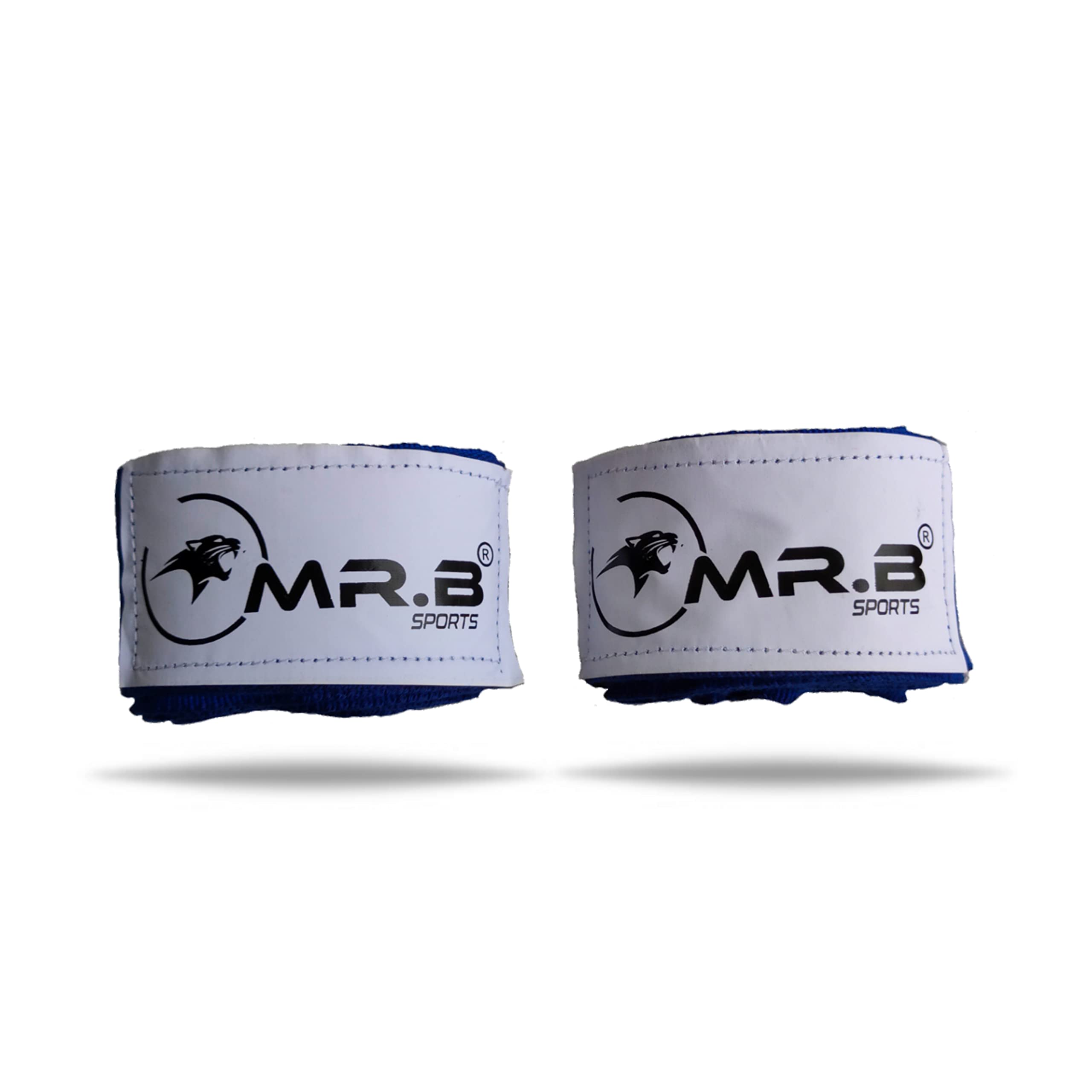 MR.B SPORTS Hand Wraps, Hand Wraps for Boxing, Boxing Hand Wrap Punching Hand Wraps 108" & 180" Length (Blue, 180" Length) 2