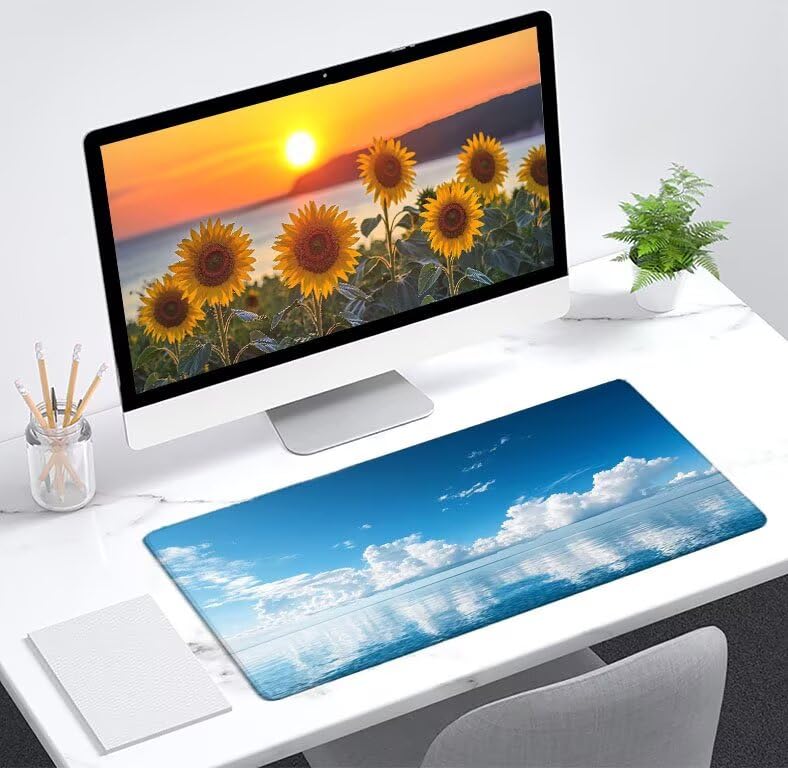 Tapis de souris grand format pour bureau d'ordinateur de gamer passionné - 2