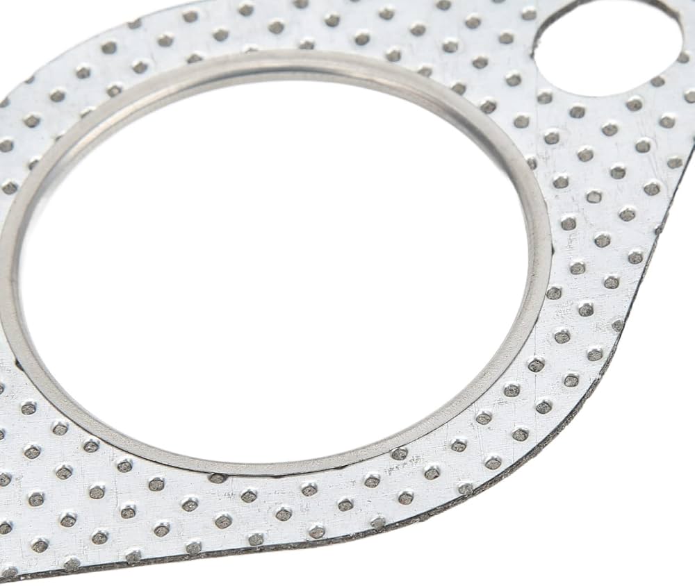 5 Joints D'Échappement Céramique 3" 76mm - Renforcés Métal Pour Voiture, Anti-Fuites