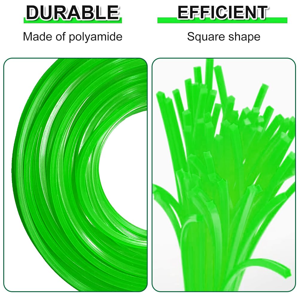 Spazzola Per Decespugliatore - Testina Rotante Con 30m Filo, Per Rimozione Erbacce - Foto 8