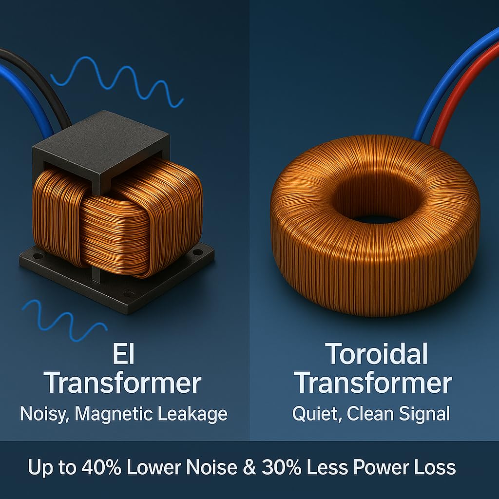 50VA Toroidal Transformer 230V to 24V/30V Low Noise Ring Transformer Copper Coil Isolation Converter for Audio Amplifier, Lab Industrial Equipment (Secondary Voltage (AC)：12V)