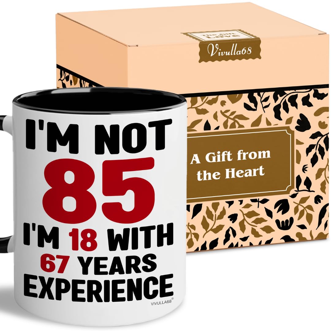 85 Year Old Birthday Gifts, Mug 11oz, Funny Gift for Women, Men 1941