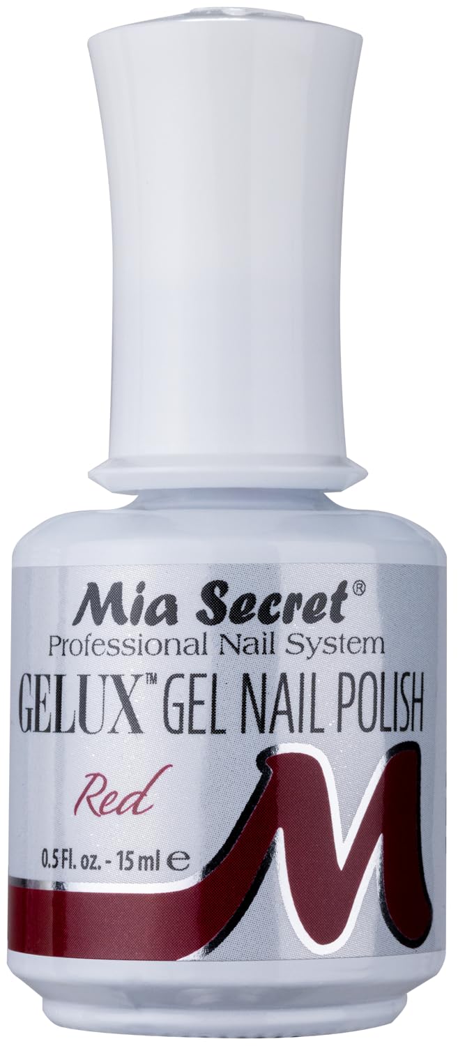 Mia Secret Gelux Soak Off Gel Polish Red