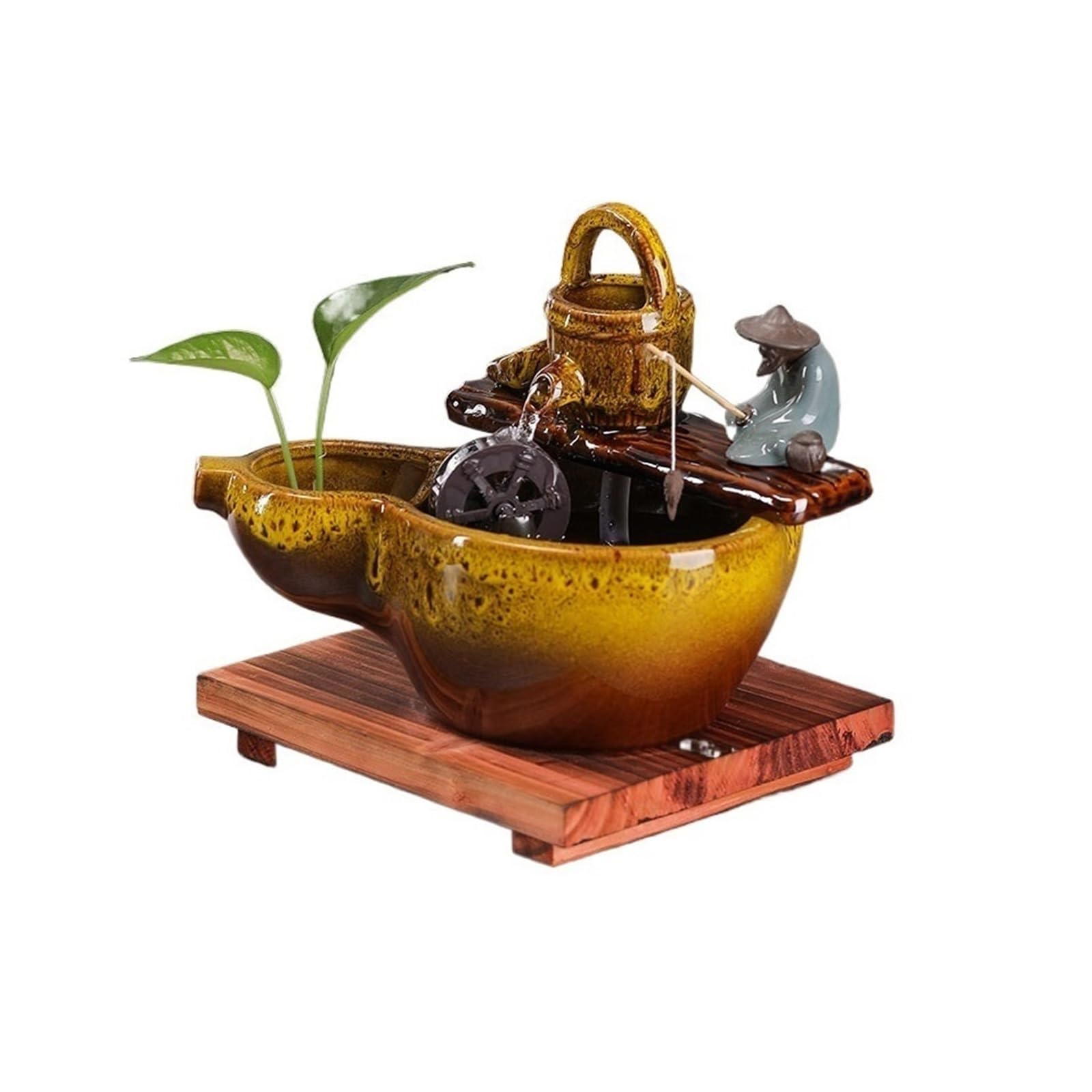 Water Feature Feng Shui Water Ornaments Indoor Waterfall Fountain Decor Indoor Fountains