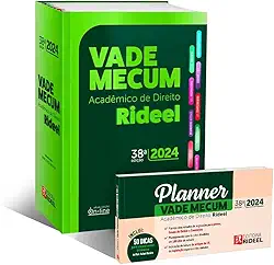 Vade Mecum Acadêmico de Direito Rideel 38ª Edição - 2024 + Planner de Estudos