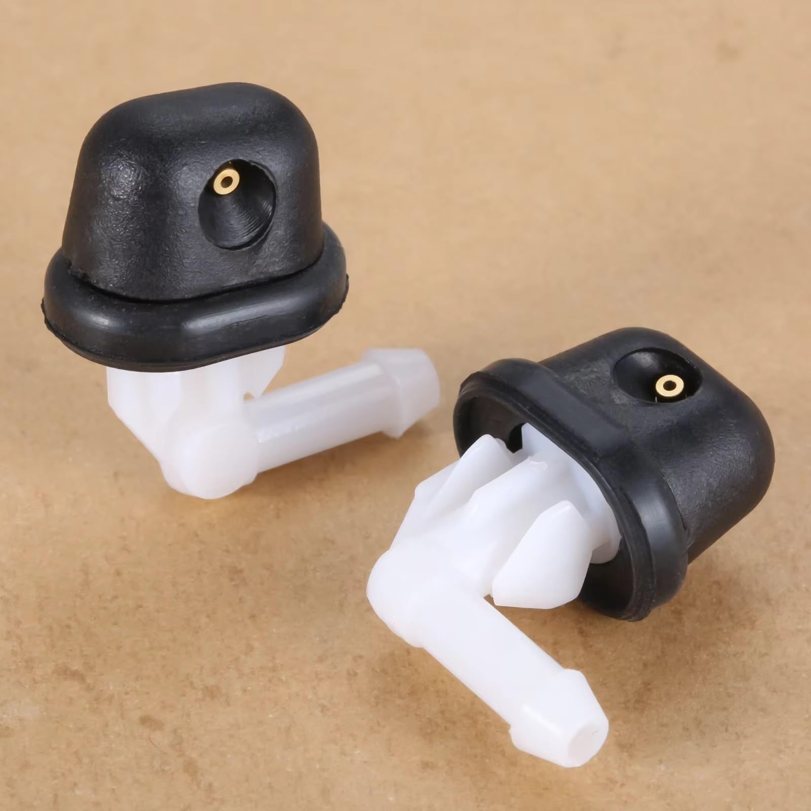Psrrgztm One Color Compatible With Citroen For Xantia 1992 1993 1994 1995 1996-2010 2Pcs Car Rear Windshield Wiper Washer Nozzle Jet 6438F2 Wiper Nozzles