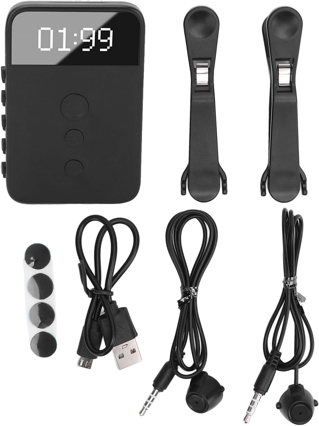 Automatic Screen Clicker Physical Clicker Stepless Speed Adjustment Silent Tapper for Mobile Phone Screen Smart Device for Gamers and Streamers Plastic Built in Battery