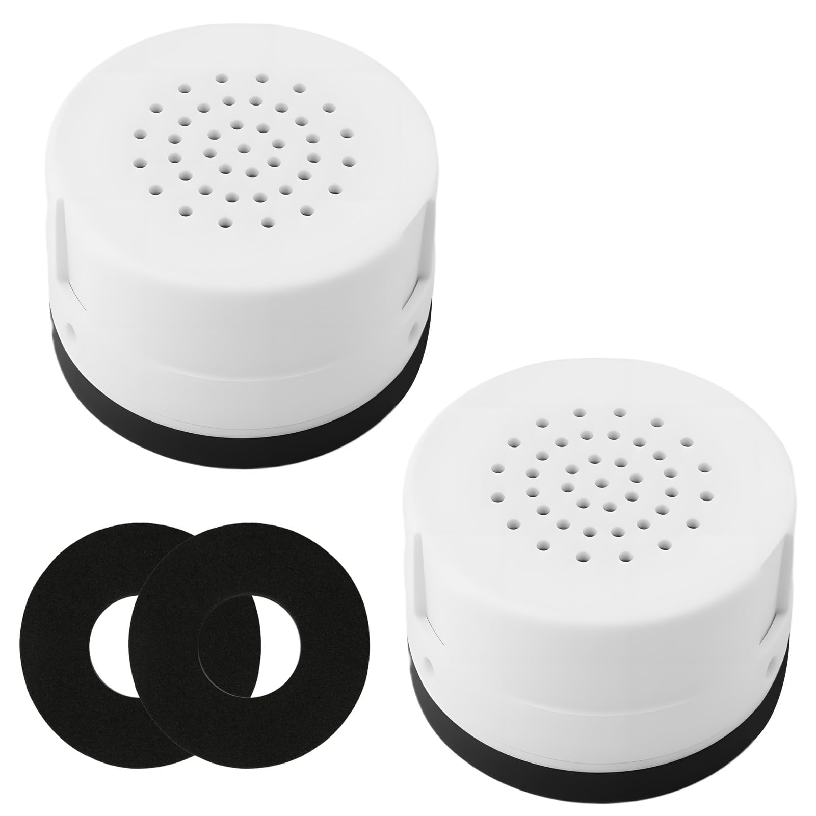 Voice Recorder for Teddy, 60 Seconds Recordable Compact Button Sound Box Talking Tins Recorder a Message Toy Bear Module Device for Children Kids Doll Small Stuffed Animal DIY Gifts - 2 Pack