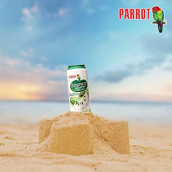 Parrot Brand Canned Soursop Juice Drink With Pulp 16.4 fl. oz.(Pack of 12)