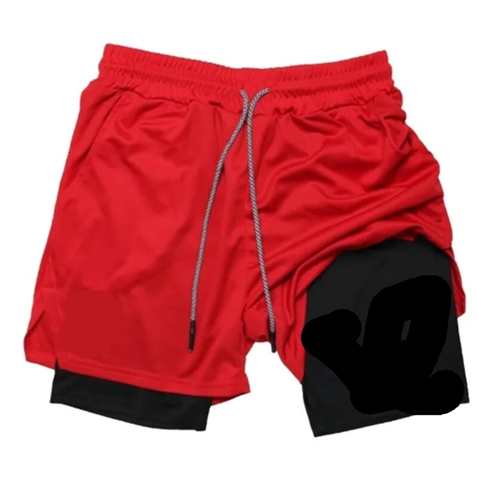 Pantaloncini da Spiaggia Pantaloncini Attillati da Allenamento Fitness Uomo, Stampati, Estivi, ad Asciugatura Rapida, Jogging, Spiaggia, Palestra, Esterno, Sportivi per Viaggiare