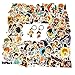 150 pegatinas Haikyuu y 2 llaveros Haikyuu, pegatinas de anime Haikyuu para portátiles, ordenadores, botellas de agua, calcomanías de equipaje