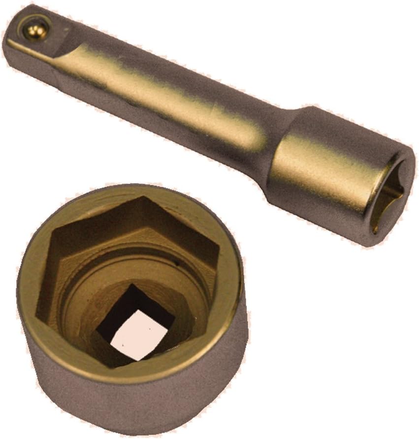 TRIDENT 3/4 Yoke Nut Removal Tool with 1/4 Drive Extension