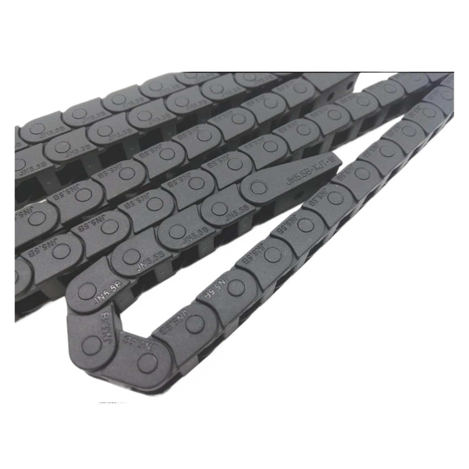 Cable Drag Chain 1 Meter 5x5mm Wire Cable Drag Chain Mini Plastic Towline with Connectors for CNC Router Tools Parts