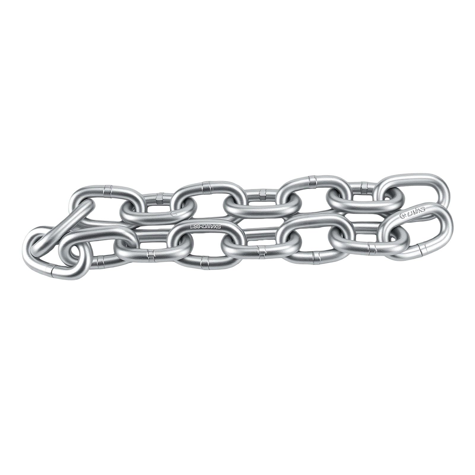 Akozon Catena di Sicurezza per Traino in Acciaio Al Carbonio Zincato Carichi Pesanti, Diametro del Filo 13 Mm, Carico Rottura 7716 Libbre, Collegamento il Backup Rimorchio