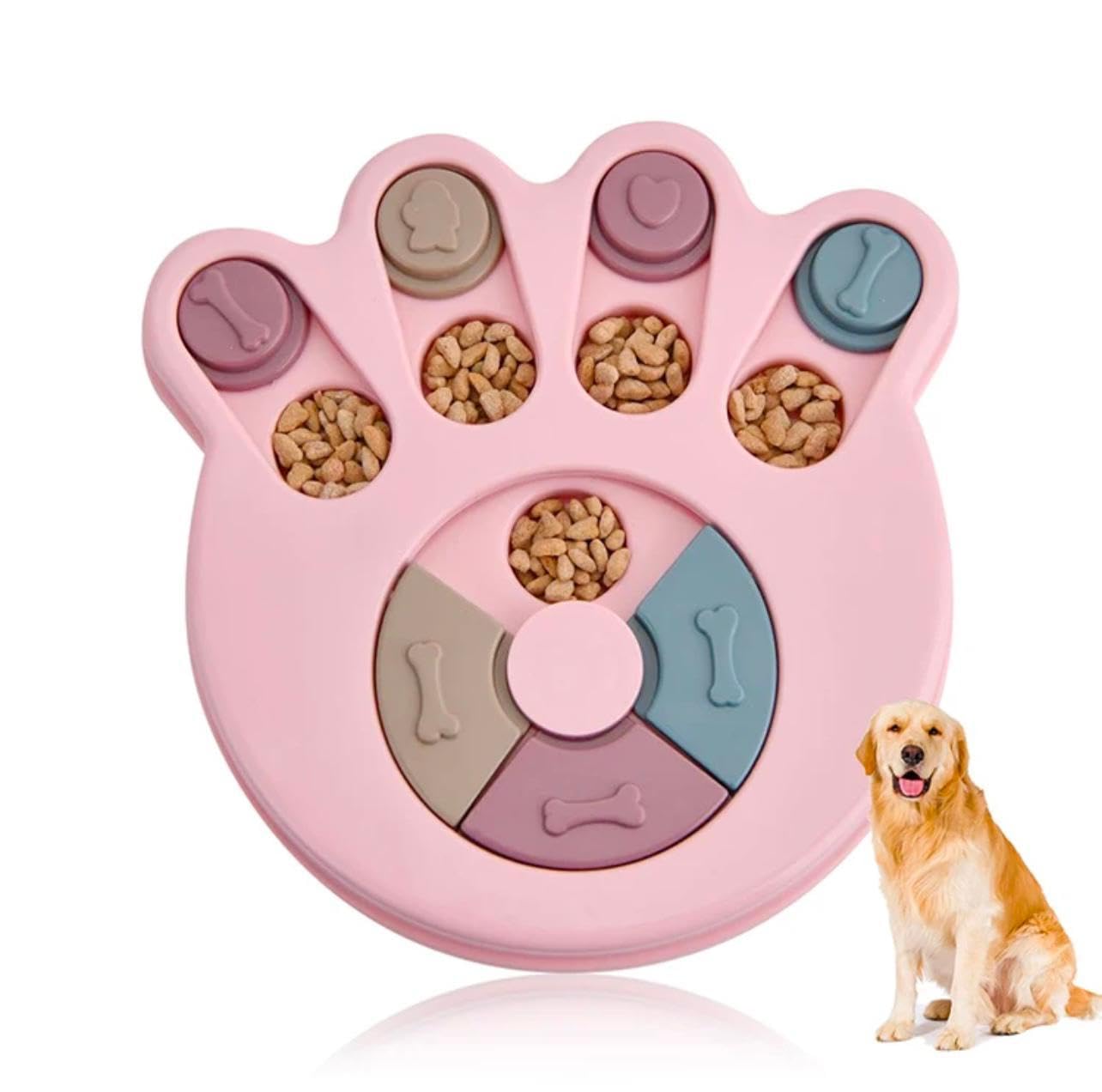 Dog Puzzel Feeder (Pink)