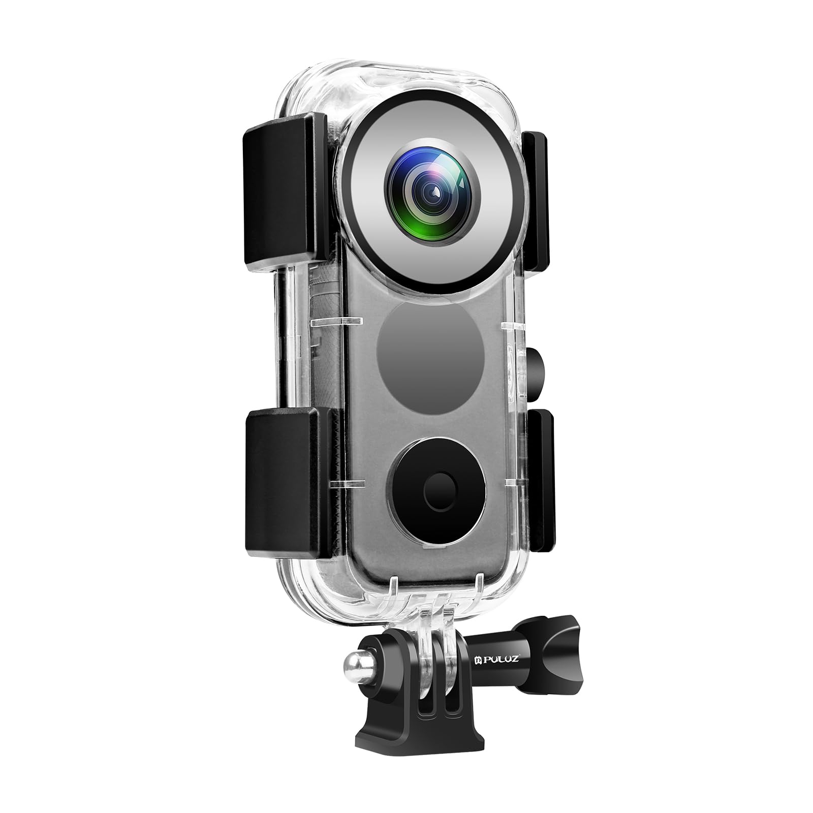 PULUZ Funda de buceo invisible de 30 m para Insta360 ONE X2, carcasa impermeable subacuática, carcasas de fotografía subacuática, carcasa protectora para accesorios Insta360 X3