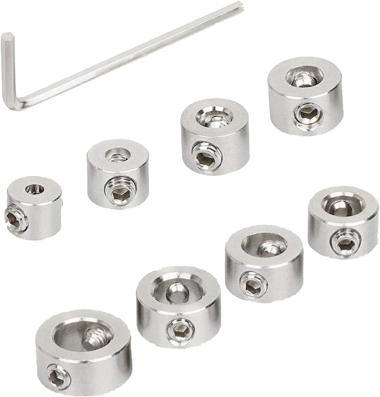 Tope Taladro Profundidad, 9 Piezas Topes De Profundidad para Brocas, Topes  De Profundidad Brocas, Topes para Taladro Anillo Posicionador, Tope Broca  Taladro, para Taladro Trabajar Madera Pared : Amazon.es: Bricolaje y  herramientas