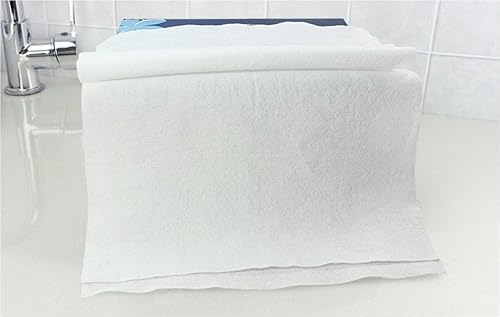 Miniatura 3 de XICHEN Toalla facial de 10.58 oz para lavar la cara, almohadillas de algodón cosmético, artículos para el hogar, limpieza, húmedo y seco (un rollo)