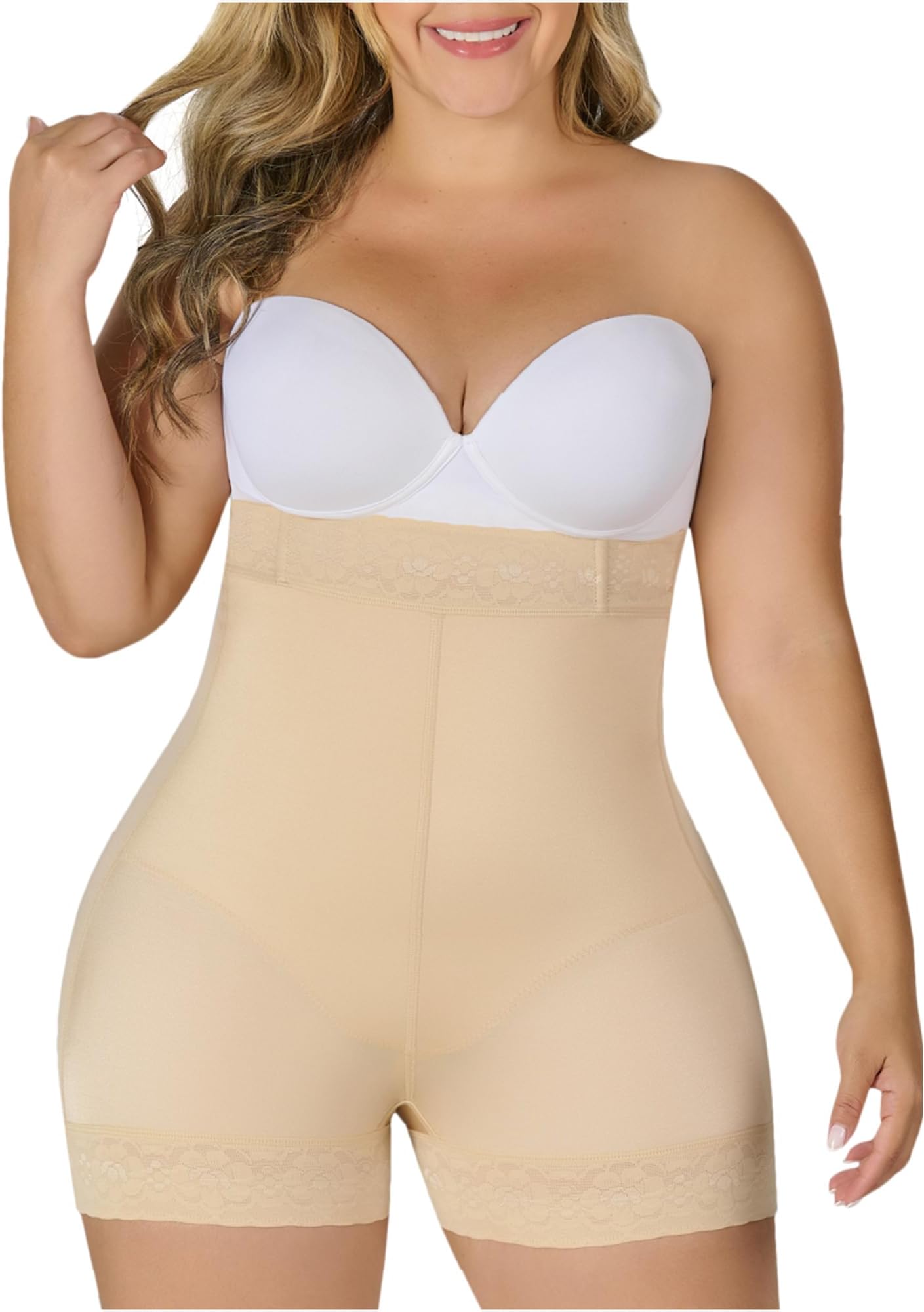 Fajas Colombianas Levanta Cola Shapewear for Women Colombian Girdles-Reducing and Shaping