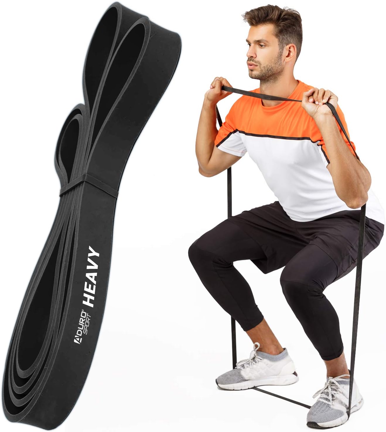 Aduro Sport Super Resistance Bands 41" Stretch Bands for