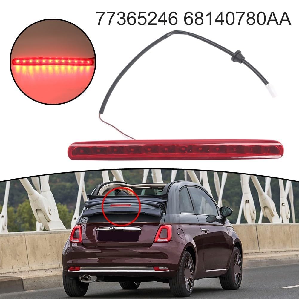 Ajustement Parfait : conçu pour Fiat 500 Cabriolet 2009-2019 pour remplacer OEM 77365246 et 68140780AA sans Modification nécessaire