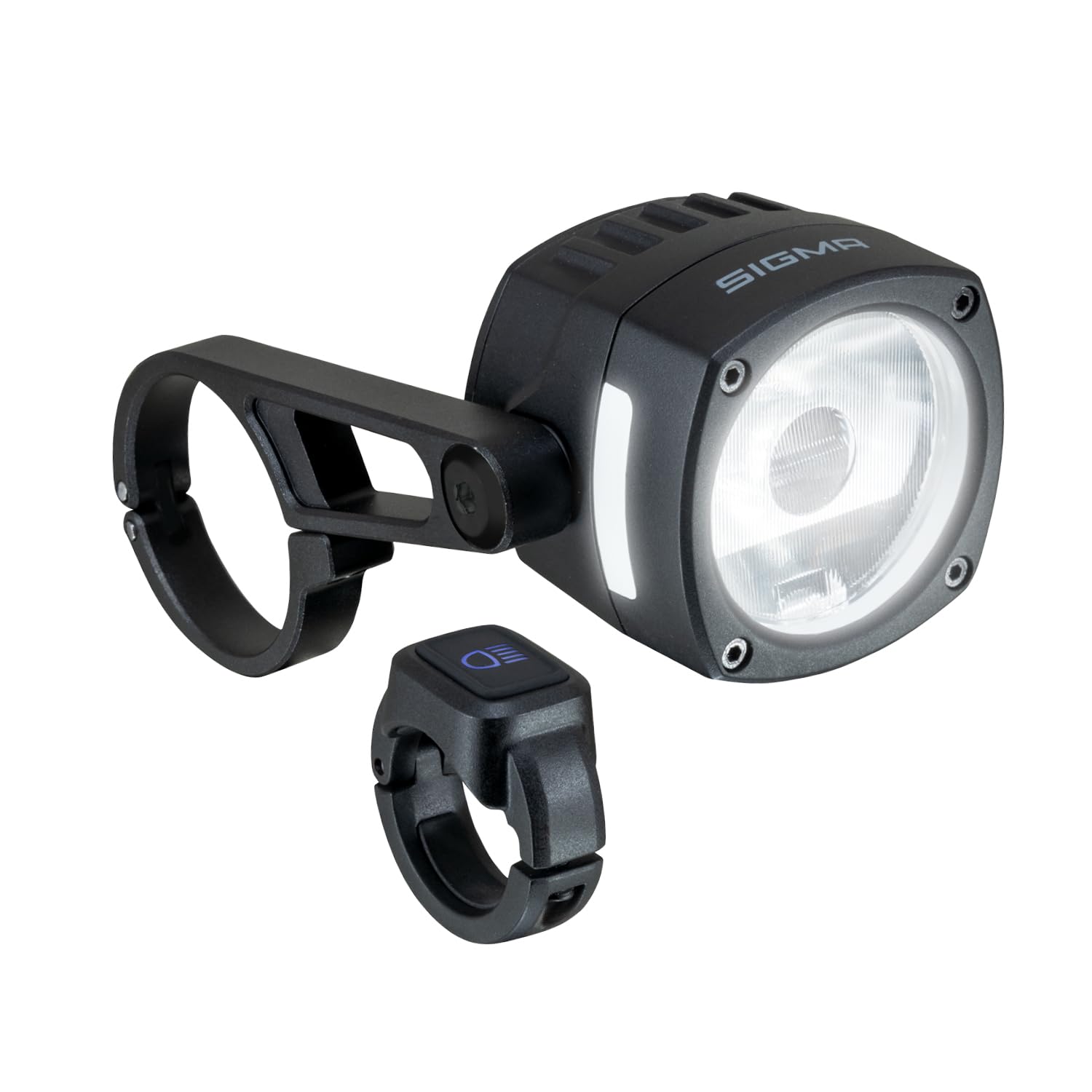 Oświetlenie przednie SIGMA Sport reflektor SIGMA EOX FL 170 HB+Remote czarny