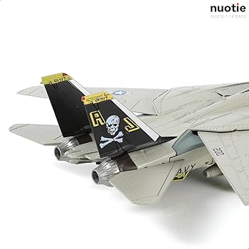 Amazon.co.jp: NUOTIE 1/100 F-14 トムキャット戦闘機 模型 戦闘