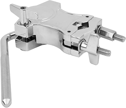 Miniatura 8 de Dilwe Abrazadera de tambor, clip de expansión melódico Tom Cowbell de aleación de zinc adecuado para varios tipos de soporte