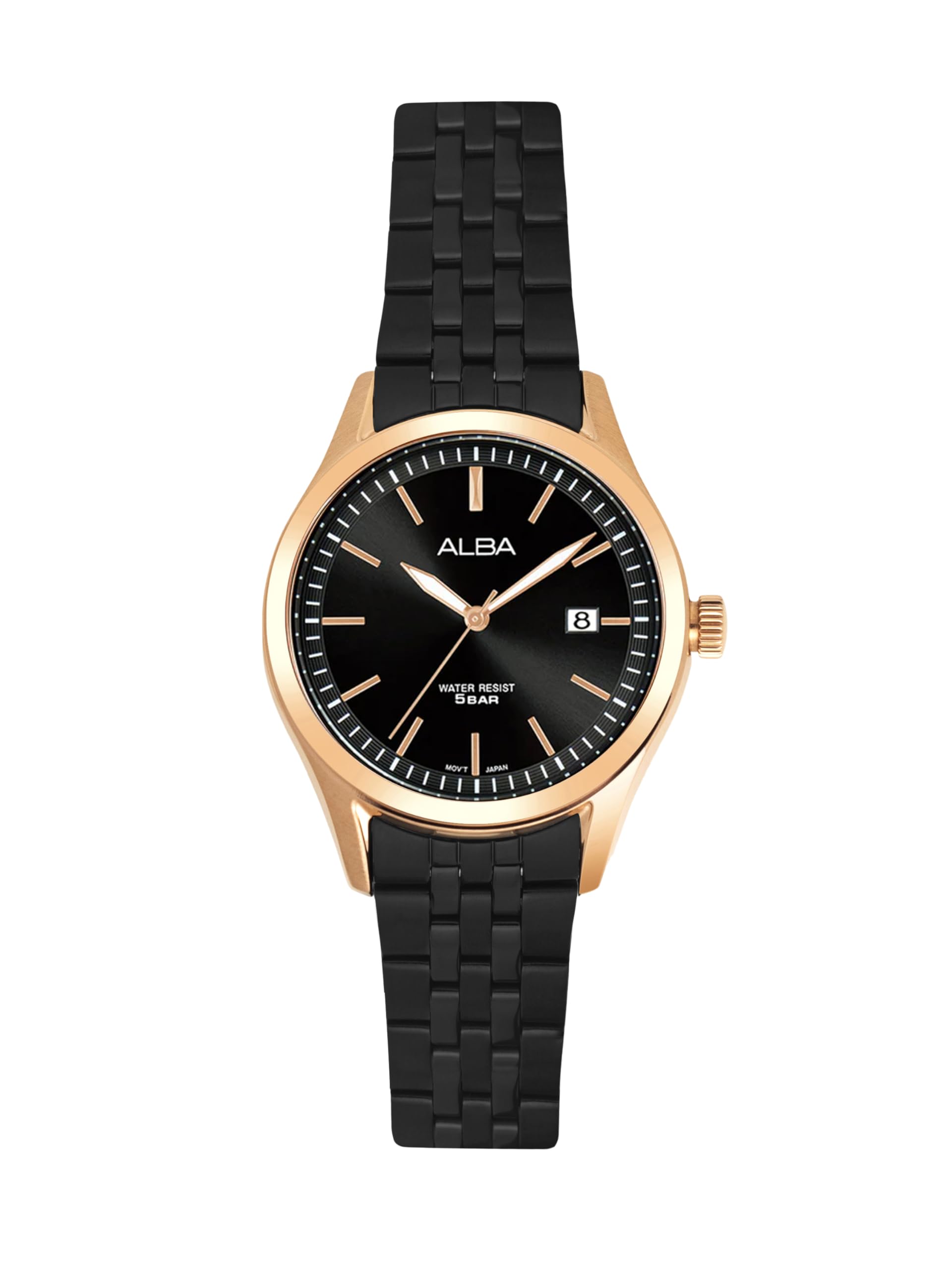 Alba Stainless Steel Women Analog Wristwatch Ah7Ce2X1, Black Dial, Black Band (B0CD83W6W1) Amazon Price History, Amazon Price Tracker