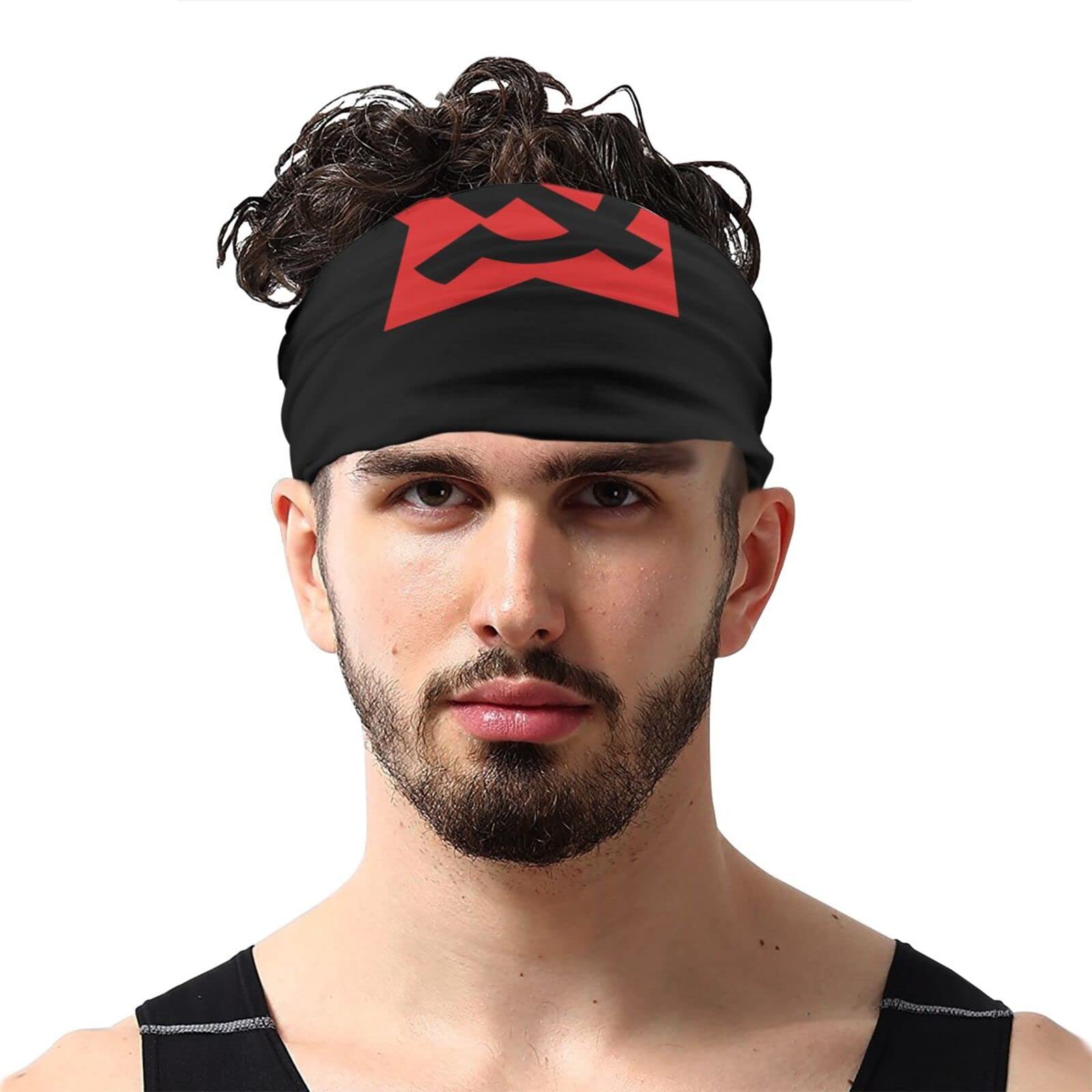 SEAEAGLE Communist Ussr Hammer Sickle Multi-Functional Headband Face Mask Sports Bandana Cycling Scarf Neck Headwear