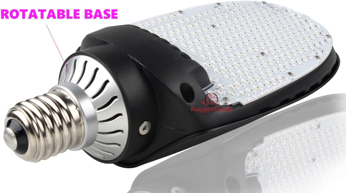 RuggedGrade Arcan Series 54W E39 LED Corn Bulb - 6,900 Lumens - 4000K Natural White - Replacement for 125-175W Metal Halide - Certified UL
