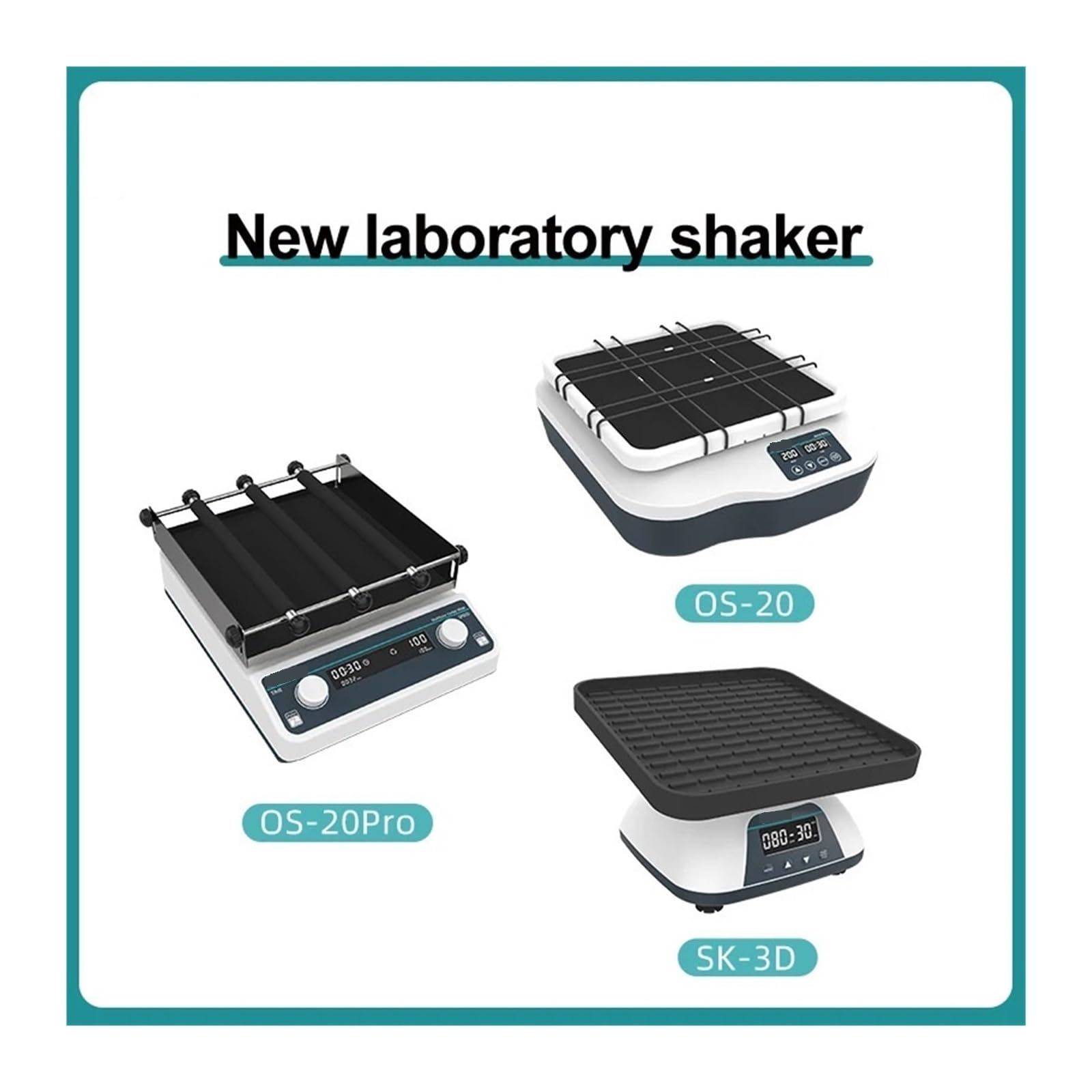Wytrząsarka Orbitalna O Regulowanej Prędkości. Sprzęt Laboratoryjny. Laboratoryjna. Wielofunkcyjny Poziomy Oscylator Wahadłowy Instrumenty Laboratoryjne(SK-3D)