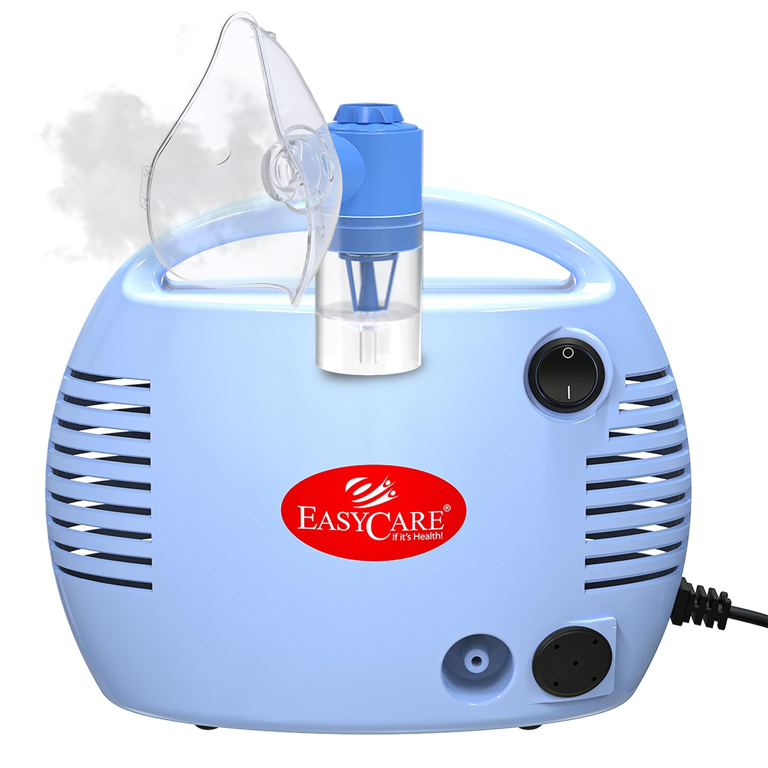 EASYCARE (EC7022) Compressor Nebulizer | Portable & Compact Respiratory Therapy Device | Effective for Cough, Asthma & Respiratory Relief | Includes 2 Masks (Adult & Pediatric), Mouthpiece & Accessories | 1-Year Warranty-picture-12