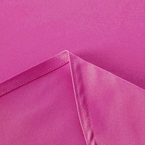 Image of Obstal 210GSM Rectangle Table Cloth, Plum Red, 60 x 120 Inch | Heavy Duty Water Proof Microfiber Tablecloth, Decorative Fabric Table Cover for Outdoor and Indoor Use